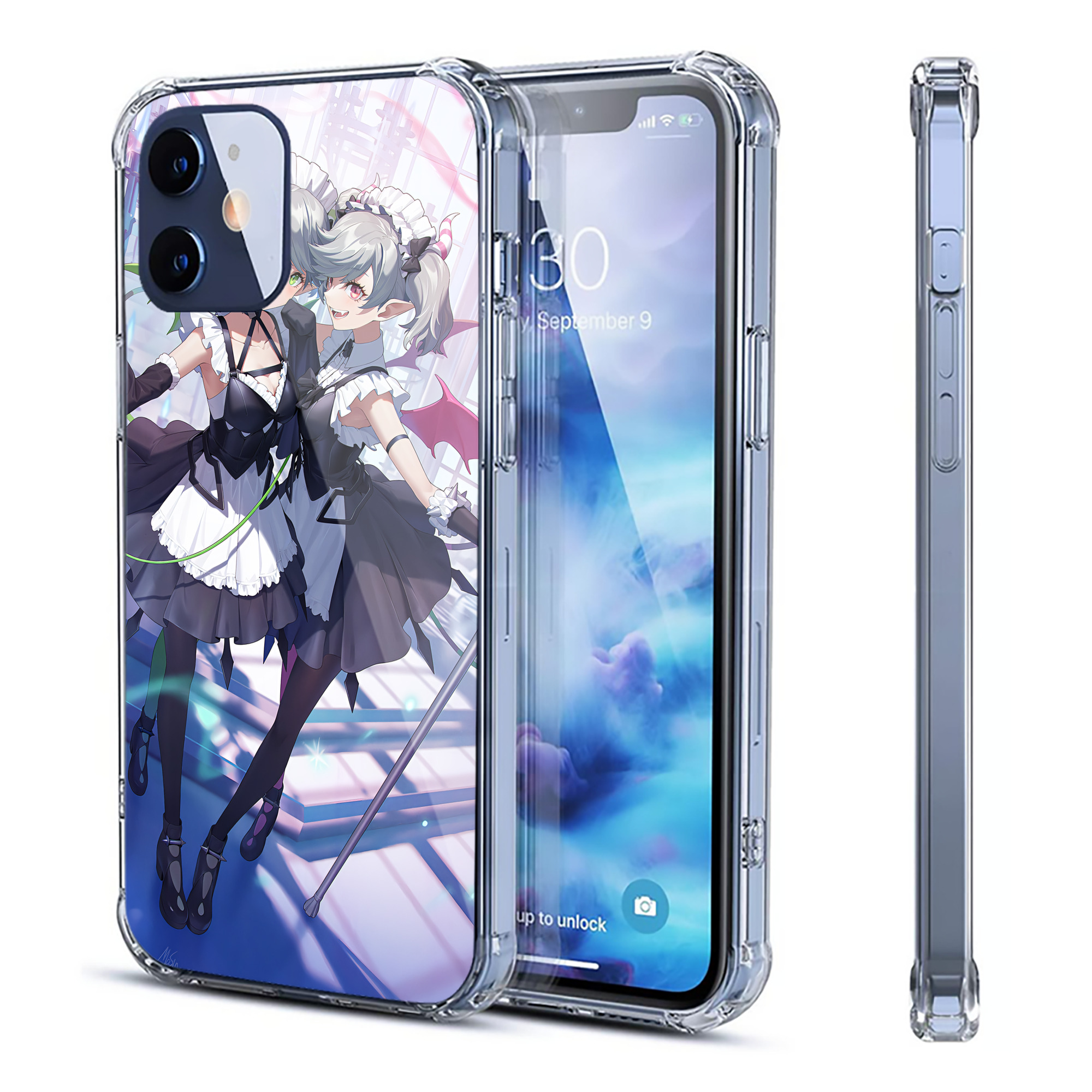 （画像用） 遊☆戯☆王 Yu-Gi-Oh! 【iPhone 12シリーズ対応】透明スマホケース（クリアソフトケース）